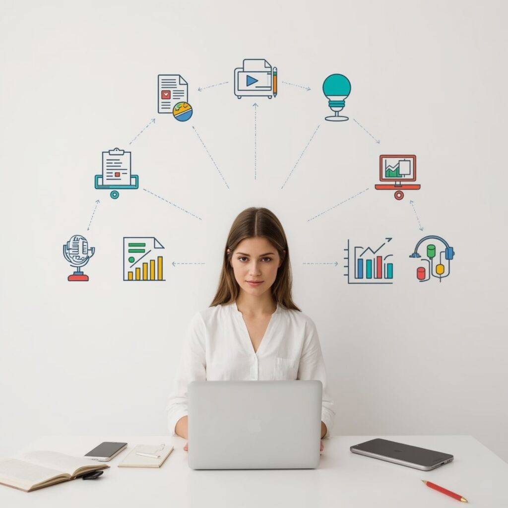 Content repurposing vector