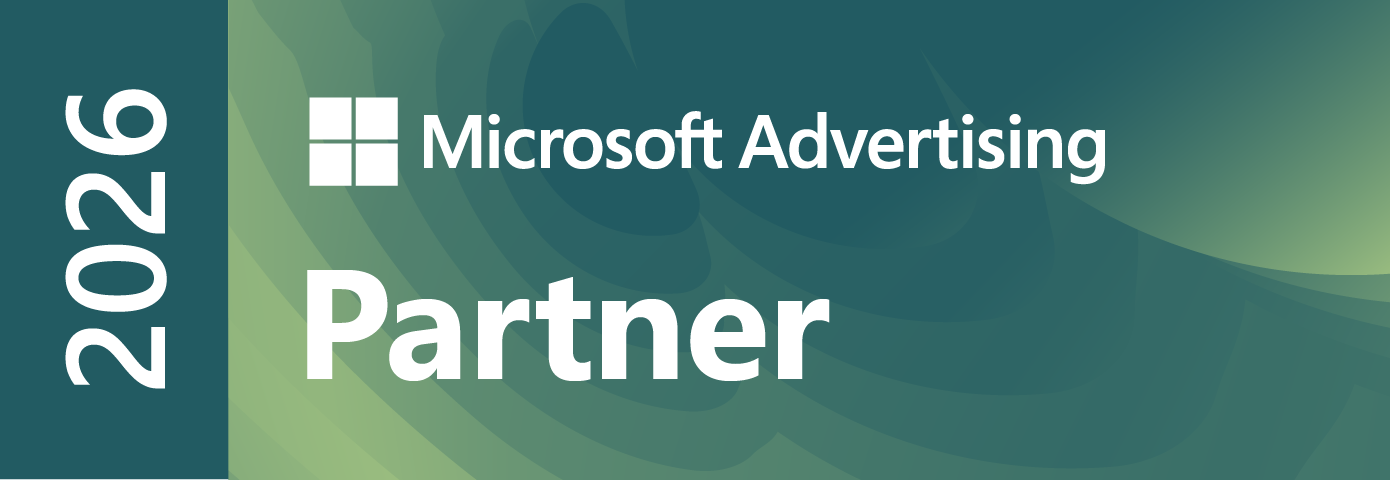 We Are a 2026 Certified Microsoft Advertising Partner Agency Badge
